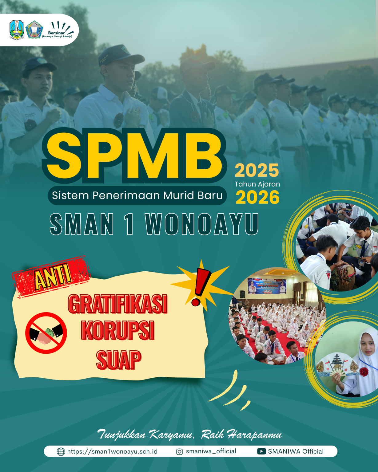 SPMB – SMA Negeri 1 Wonoayu – Tunjukkan Karyamu, Raih Harapanmu